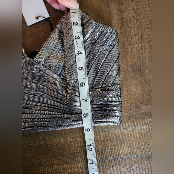 Retrofete Sophia Top in Gunmetal XXS - Picture 10 of 12